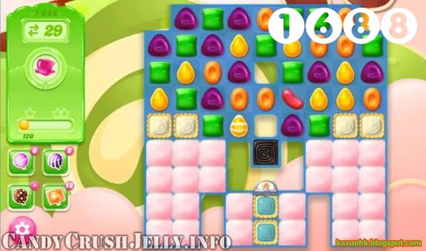Candy Crush Jelly Saga : Level 1688 – Videos, Cheats, Tips and Tricks