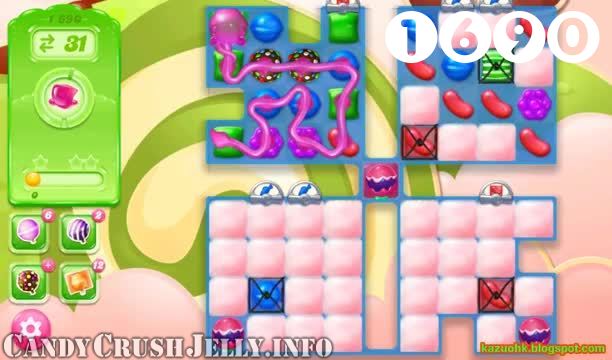 Candy Crush Jelly Saga : Level 1690 – Videos, Cheats, Tips and Tricks