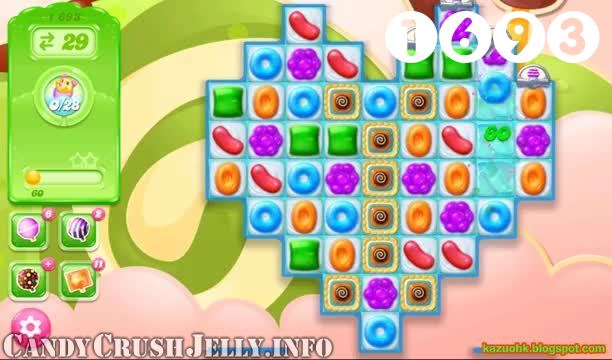 Candy Crush Jelly Saga : Level 1693 – Videos, Cheats, Tips and Tricks