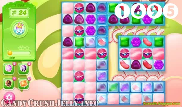 Candy Crush Jelly Saga : Level 1695 – Videos, Cheats, Tips and Tricks