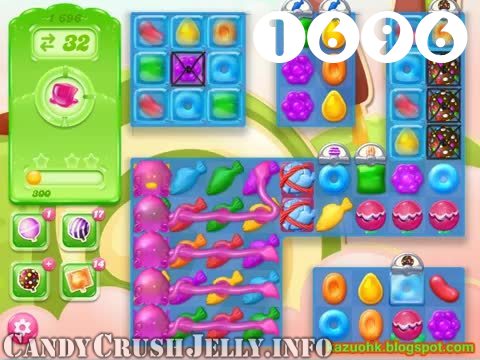 Candy Crush Jelly Saga : Level 1696 – Videos, Cheats, Tips and Tricks