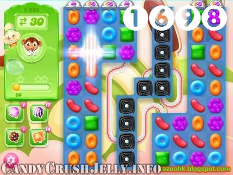 Candy Crush Jelly Saga : Level 1698 – Videos, Cheats, Tips and Tricks
