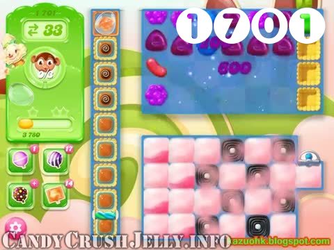 Candy Crush Jelly Saga : Level 1701 – Videos, Cheats, Tips and Tricks