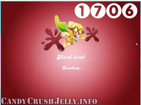 Candy Crush Jelly Saga : Level 1706 – Videos, Cheats, Tips and Tricks
