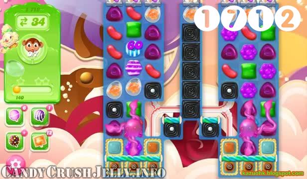 Candy Crush Jelly Saga : Level 1712 – Videos, Cheats, Tips and Tricks