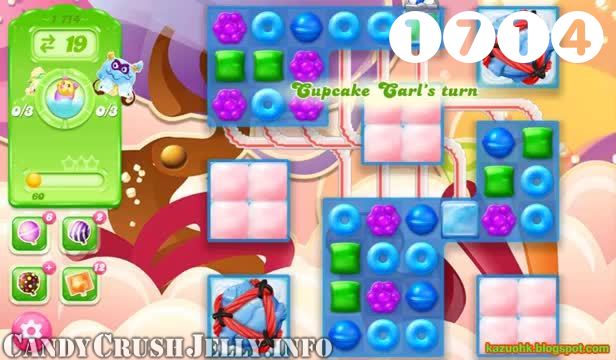 Candy Crush Jelly Saga : Level 1714 – Videos, Cheats, Tips and Tricks