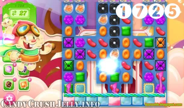 Candy Crush Jelly Saga : Level 1725 – Videos, Cheats, Tips and Tricks