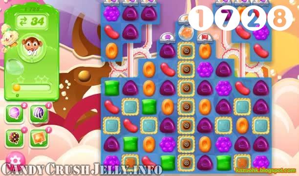 Candy Crush Jelly Saga : Level 1728 – Videos, Cheats, Tips and Tricks