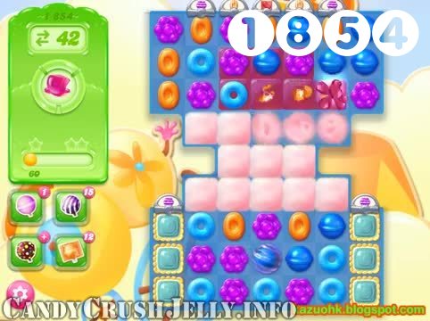 Candy Crush Jelly Saga : Level 1854 – Videos, Cheats, Tips and Tricks