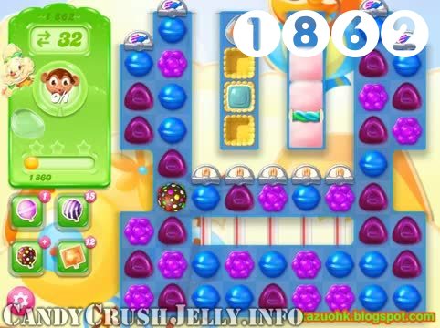 Candy Crush Jelly Saga : Level 1862 – Videos, Cheats, Tips and Tricks