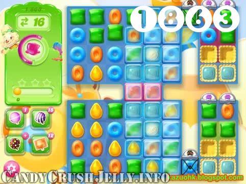 Candy Crush Jelly Saga : Level 1863 – Videos, Cheats, Tips and Tricks