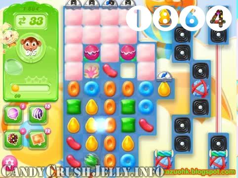 Candy Crush Jelly Saga : Level 1864 – Videos, Cheats, Tips and Tricks