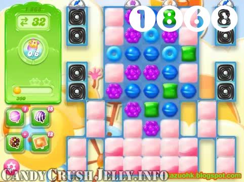 Candy Crush Jelly Saga : Level 1868 – Videos, Cheats, Tips and Tricks