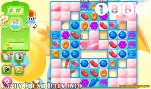 Candy Crush Jelly Saga : Level 1889 – Videos, Cheats, Tips and Tricks
