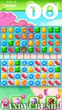 Candy Crush Jelly Saga : Level 18 – Videos, Cheats, Tips and Tricks