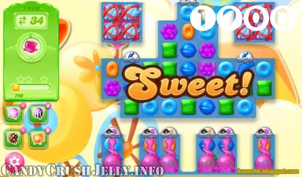 Candy Crush Jelly Saga : Level 1900 – Videos, Cheats, Tips and Tricks