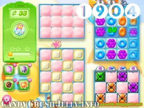 Candy Crush Jelly Saga : Level 1904 – Videos, Cheats, Tips and Tricks