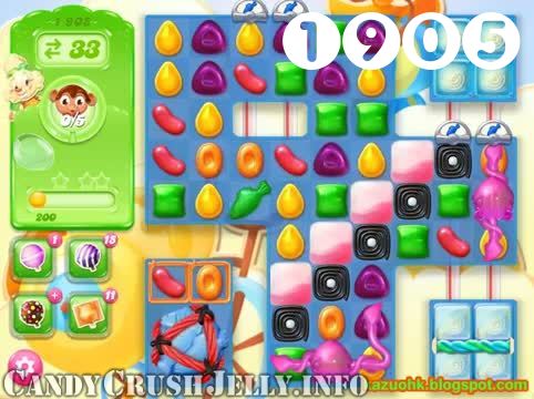 Candy Crush Jelly Saga : Level 1905 – Videos, Cheats, Tips and Tricks