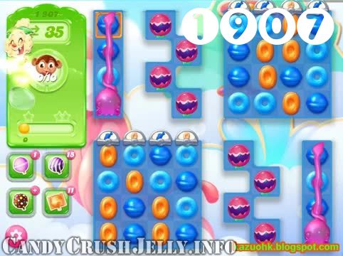 Candy Crush Jelly Saga : Level 1907 – Videos, Cheats, Tips and Tricks