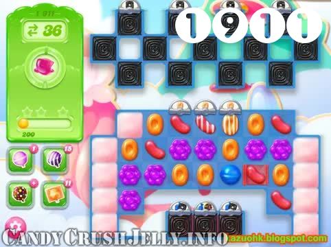 Candy Crush Jelly Saga : Level 1911 – Videos, Cheats, Tips and Tricks