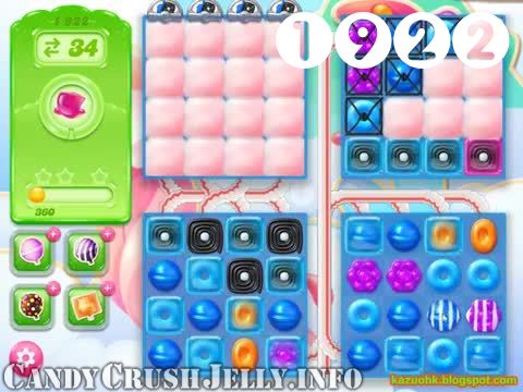 Candy Crush Jelly Saga : Level 1922 – Videos, Cheats, Tips and Tricks