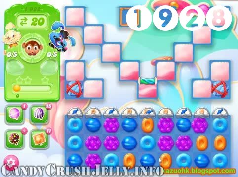 Candy Crush Jelly Saga : Level 1928 – Videos, Cheats, Tips and Tricks