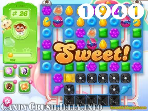 Candy Crush Jelly Saga : Level 1941 – Videos, Cheats, Tips and Tricks