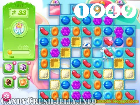 Candy Crush Jelly Saga : Level 1949 – Videos, Cheats, Tips and Tricks