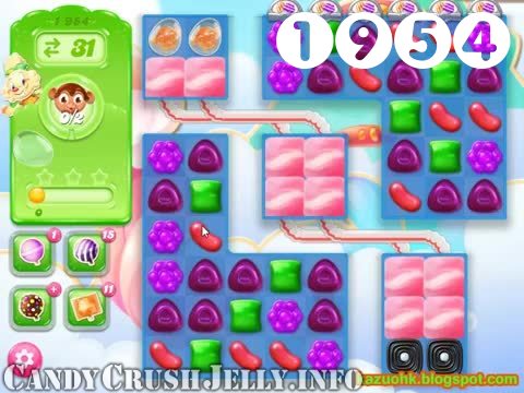 Candy Crush Jelly Saga : Level 1954 – Videos, Cheats, Tips and Tricks