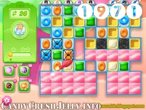 Candy Crush Jelly Saga : Level 1971 – Videos, Cheats, Tips and Tricks