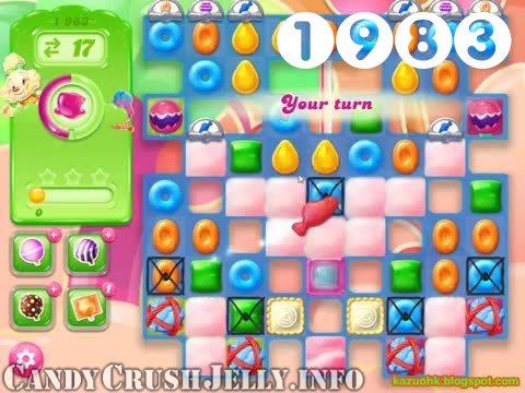 Candy Crush Jelly Saga : Level 1983 – Videos, Cheats, Tips and Tricks