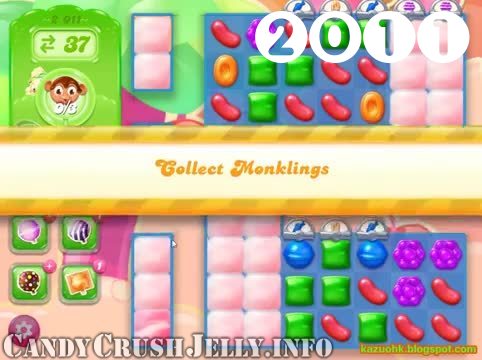 Candy Crush Jelly Saga : Level 2011 – Videos, Cheats, Tips and Tricks