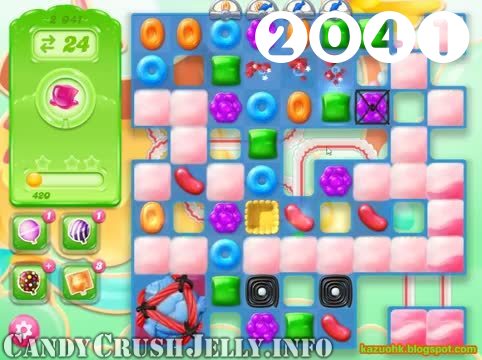 Candy Crush Jelly Saga : Level 2041 – Videos, Cheats, Tips and Tricks