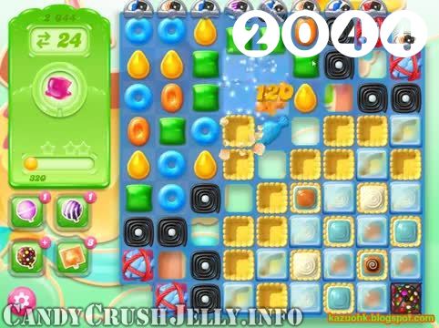 Candy Crush Jelly Saga : Level 2044 – Videos, Cheats, Tips and Tricks