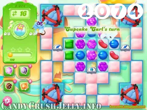 Candy Crush Jelly Saga : Level 2074 – Videos, Cheats, Tips and Tricks