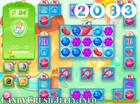 Candy Crush Jelly Saga : Level 2083 – Videos, Cheats, Tips and Tricks