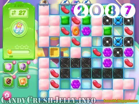 Candy Crush Jelly Saga : Level 2087 – Videos, Cheats, Tips and Tricks