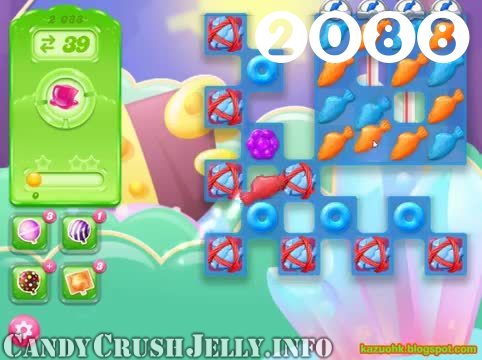 Candy Crush Jelly Saga : Level 2088 – Videos, Cheats, Tips and Tricks