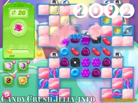 Candy Crush Jelly Saga : Level 2092 – Videos, Cheats, Tips and Tricks