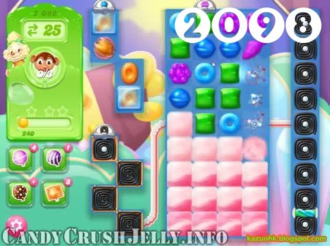 Candy Crush Jelly Saga : Level 2098 – Videos, Cheats, Tips and Tricks