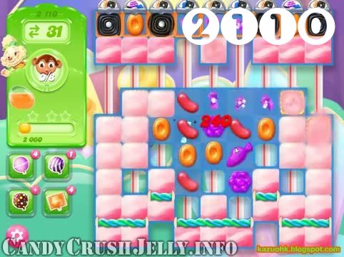 Candy Crush Jelly Saga : Level 2110 – Videos, Cheats, Tips and Tricks