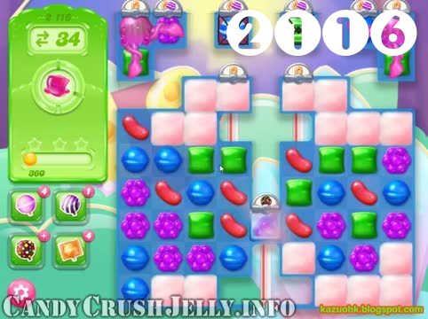 Candy Crush Jelly Saga : Level 2116 – Videos, Cheats, Tips and Tricks