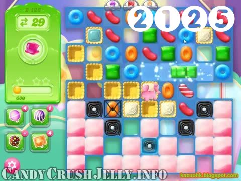 Candy Crush Jelly Saga : Level 2125 – Videos, Cheats, Tips and Tricks