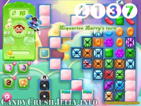 Candy Crush Jelly Saga : Level 2137 – Videos, Cheats, Tips and Tricks