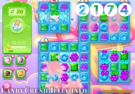 Candy Crush Jelly Saga : Level 2174 – Videos, Cheats, Tips and Tricks