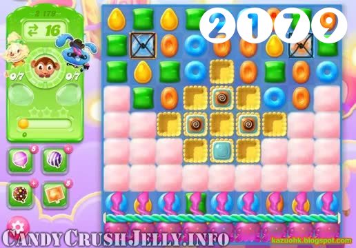 Candy Crush Jelly Saga : Level 2179 – Videos, Cheats, Tips and Tricks