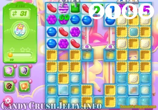 Candy Crush Jelly Saga : Level 2185 – Videos, Cheats, Tips and Tricks