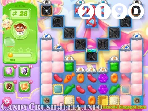 Candy Crush Jelly Saga : Level 2190 – Videos, Cheats, Tips and Tricks