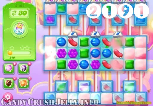 Candy Crush Jelly Saga : Level 2191 – Videos, Cheats, Tips and Tricks