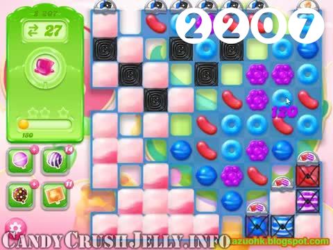 Candy Crush Jelly Saga : Level 2207 – Videos, Cheats, Tips and Tricks